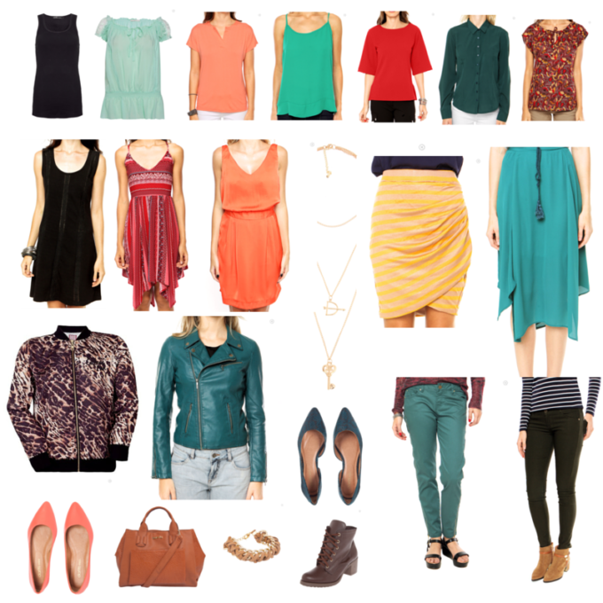 Guarda-roupa cápsula de outono