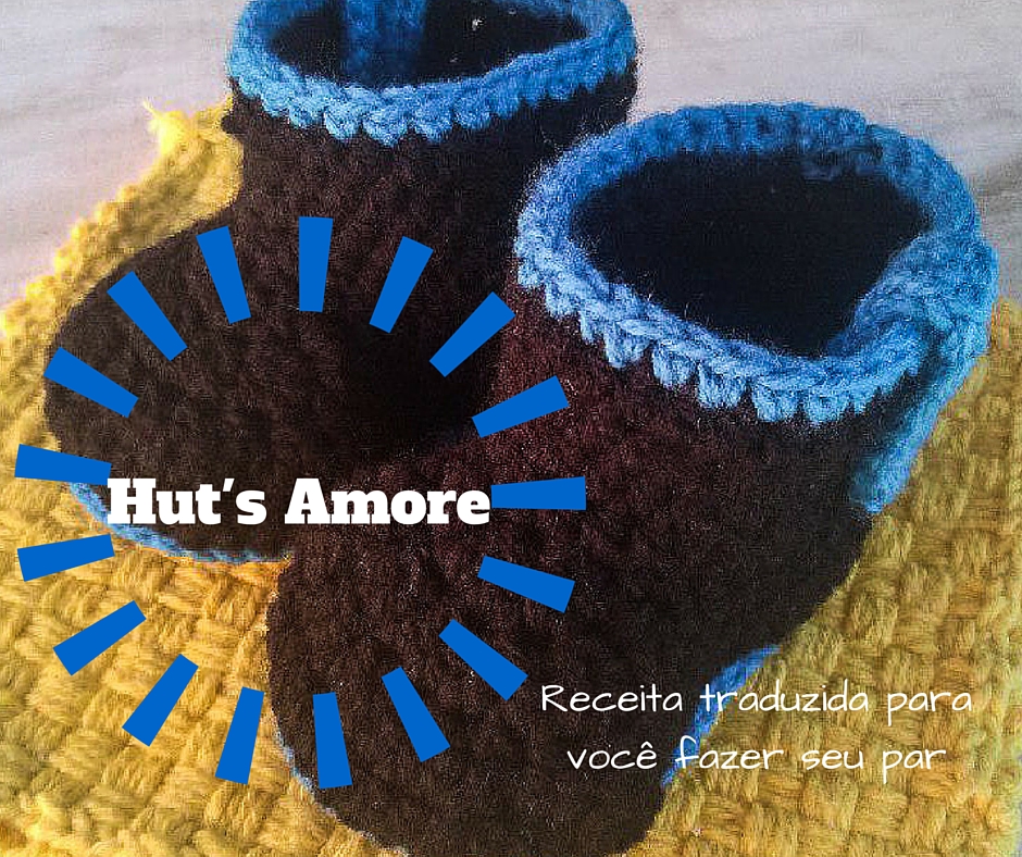 Botinha de Crochê Hut’s Amore