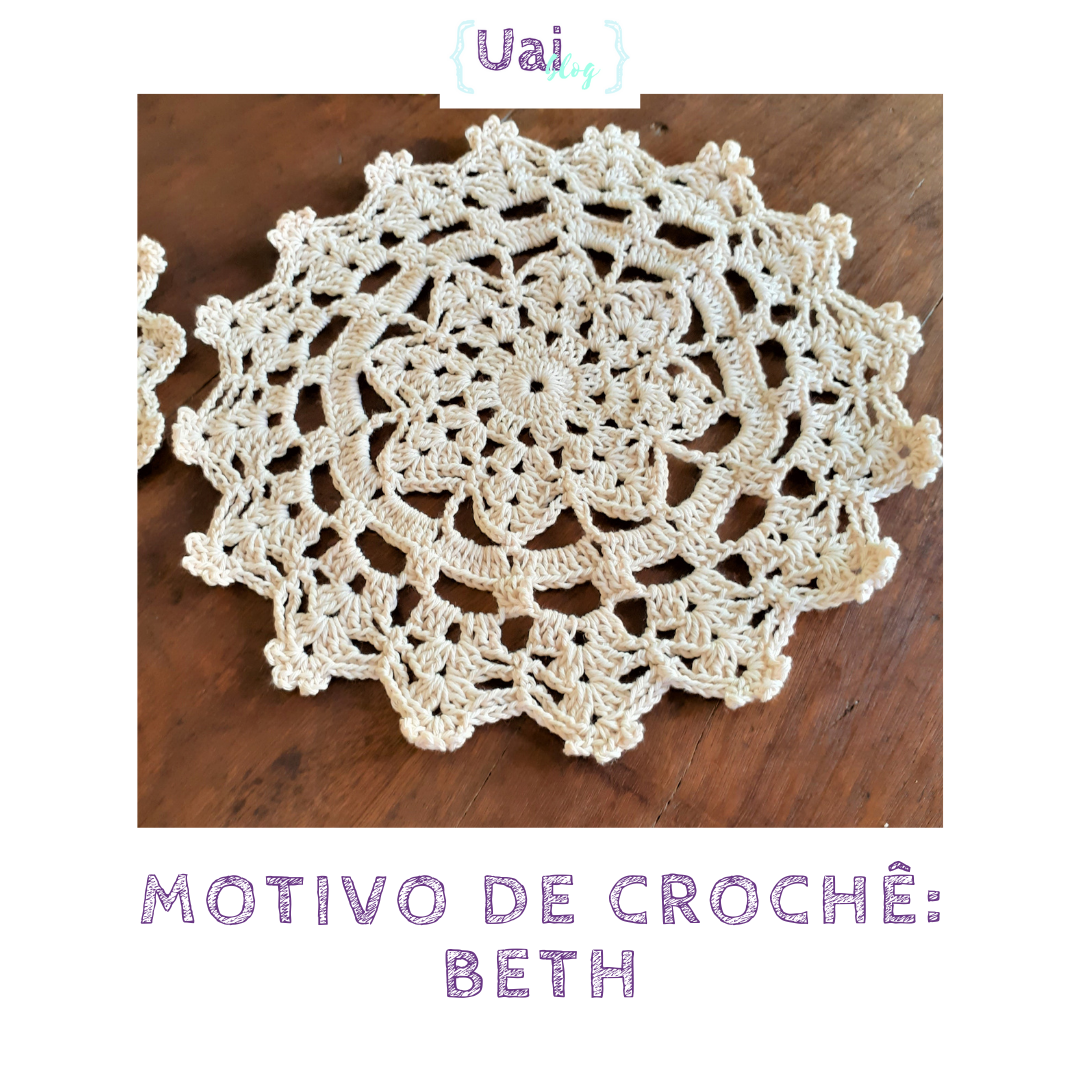 Crochê com história: motivo Beth