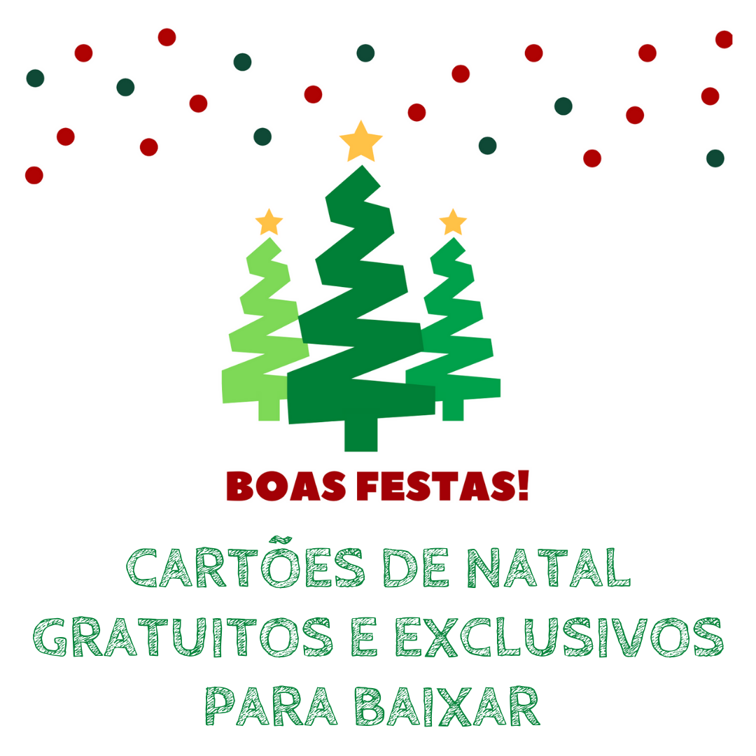 Cartões de Natal 2020: seis modelos gratuitos para baixar