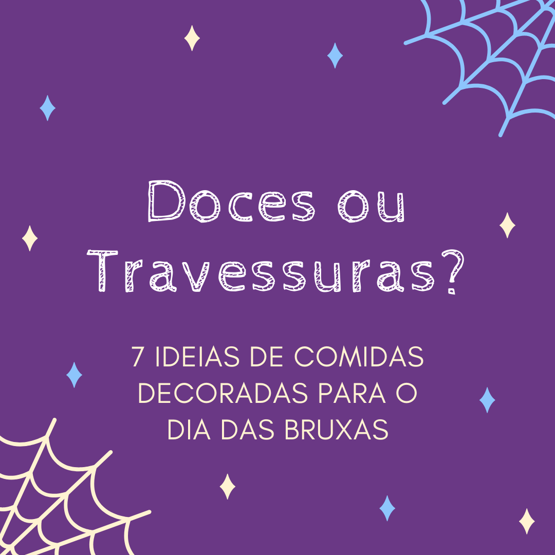 7 Ideias de Comidas Decoradas para o Dia das Bruxas